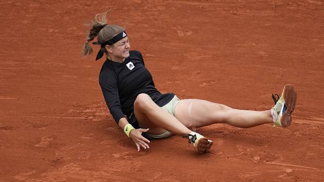 Karolína Muchová skrečovala zápas s Amandou Anisimovou na French Open.