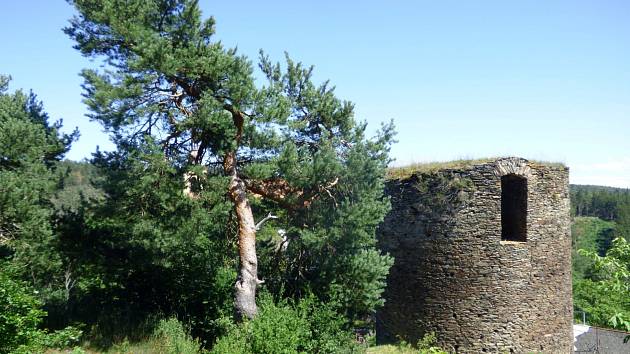 Věž hradu Sychrova