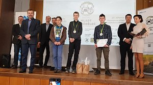Semifinále soutěže Mladý zemědělec v Masarykově střední škole zemědělské a přírodovědné v Opavě.
