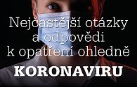 Koronavirus v Česku. Odpovědi na nejčastější otázky.