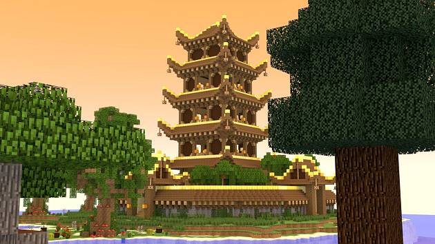 Ve hře Minecraft je možné postavit prakticky cokoli