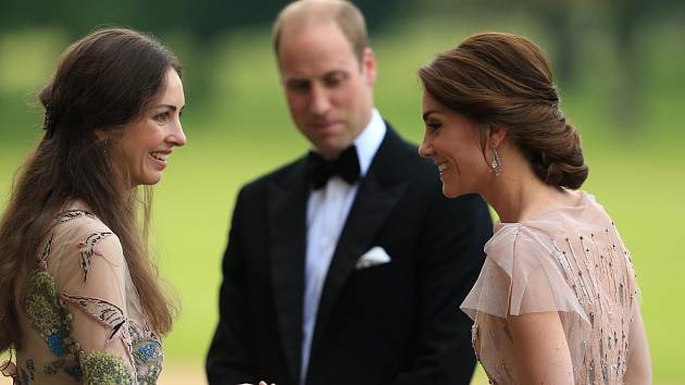 Princ William, Kate Middleton a Sarah Rose Hanbury