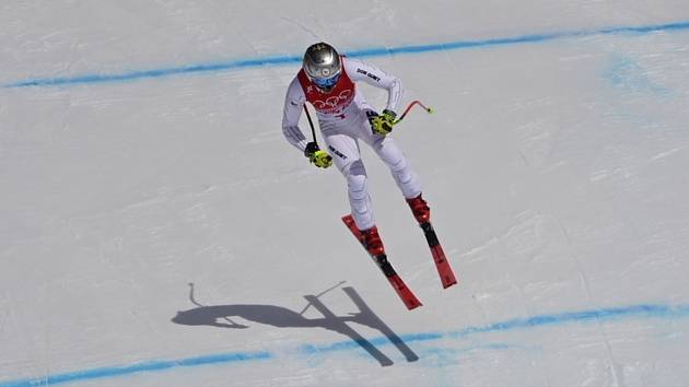 Ester Ledecká olympijskou medaili ve sjezdu v Pekingu nezískala.
