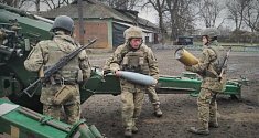 Vojáci na rusko-ukrajinské hranici
