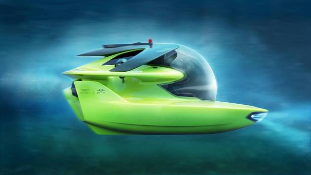 Project Neptune od Aston Martinu a Triton Submarines.