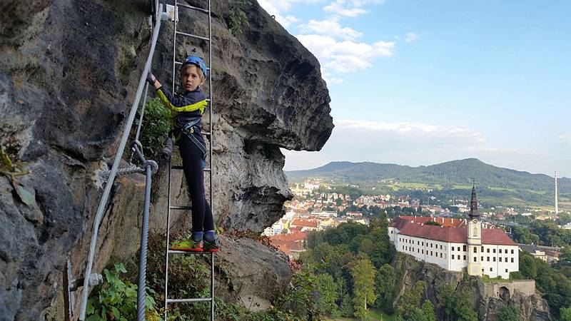 Ferrata Pastýřská stěna