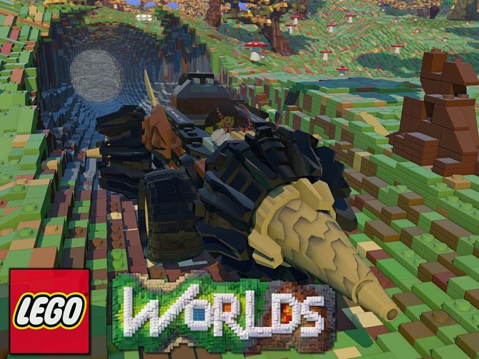 Počítačová hra Lego: Worlds.