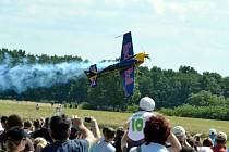 Martin Šonka při Memorial Air Show v Roudnici nad Labem v roce 2015