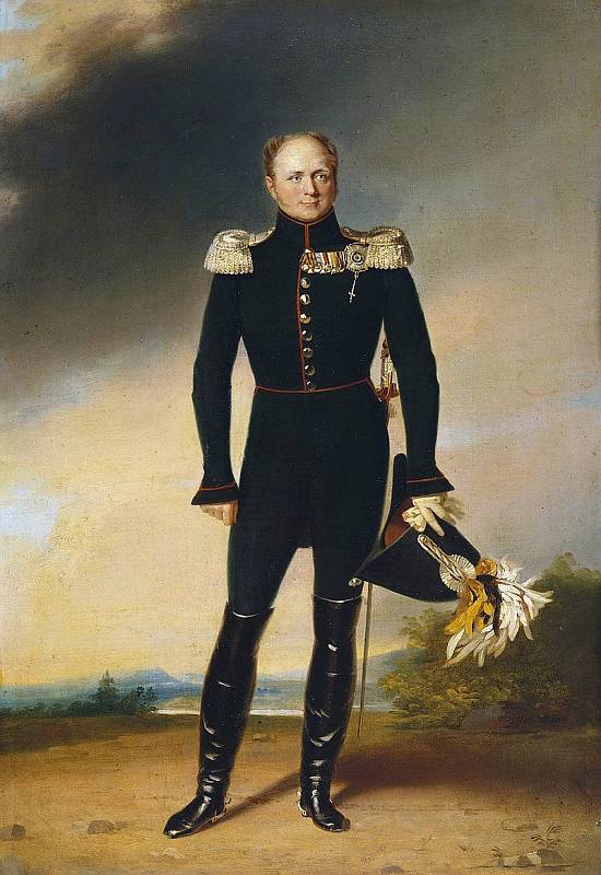 Ruský císař Alexandr I. v roce 1817