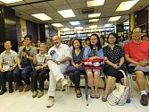Setkání se čtenáři v Hong Kongu.
