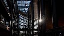 Budova Evropského parlamentu, 4. října 2023, Štrasburk, Francie