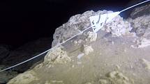 Podmořské jeskyně podél pobřeží Yucatánského poloostrova představují rozsáhlé labyrinty