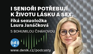 I senioři potřebují k životu lásku a sex, říká v podcastu sexuoložka Laura Janáčková.