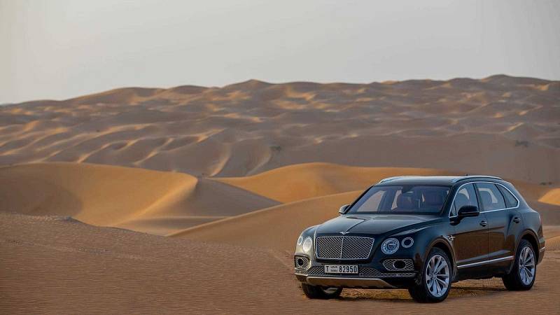 Bentley Bentayga Falconry.