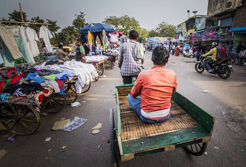 Život se v Indii odehrává na tržištích
