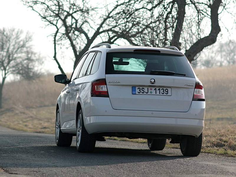 Škoda Fabia Combi.