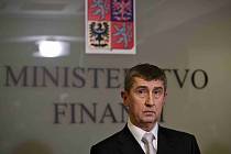 Ministr financí Andrej Babiš.