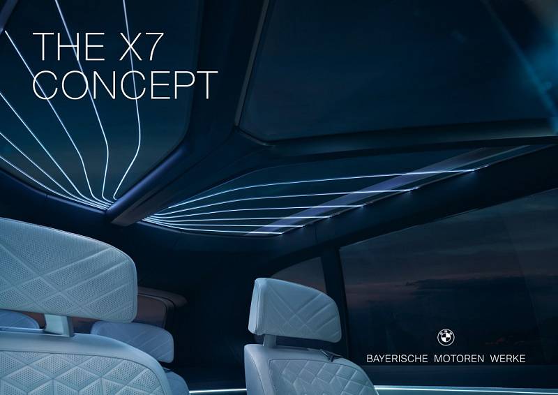 Koncept BMW X7 iPerformance.