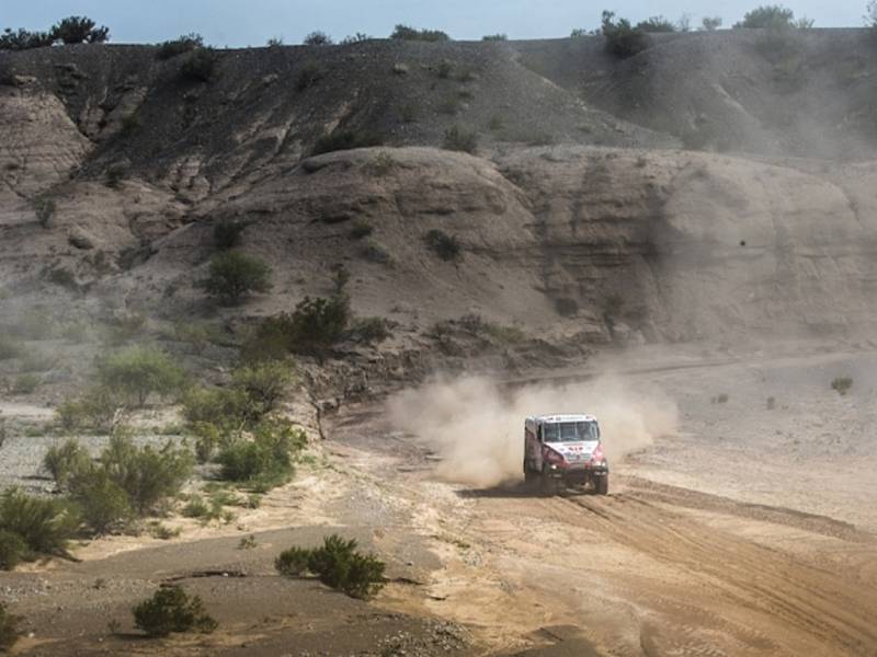 Aleš Loprais na Rallye Dakar 2014.