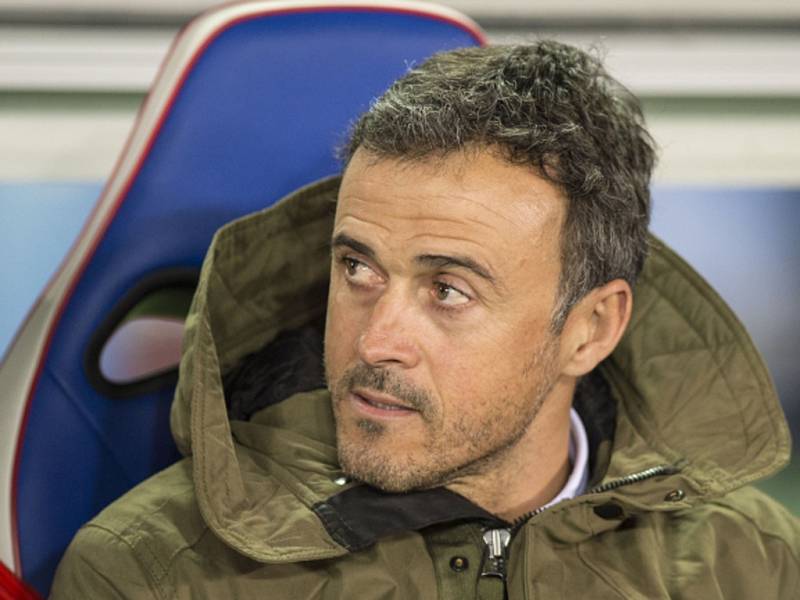 Trenér Barcelony Luis Enrique.