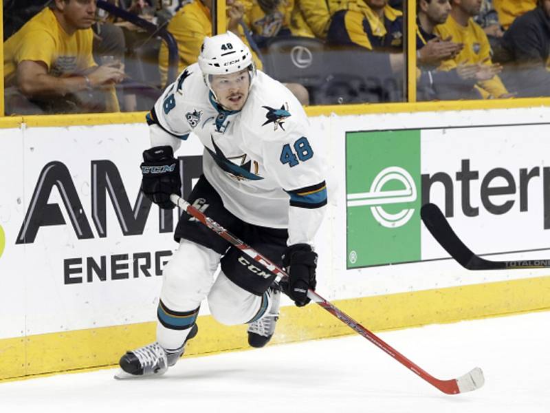 Tomáš Hertl ze San Jose.