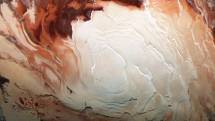 Jižní polární čepička planety Mars
