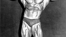 Arnold Schwarzenegger v soutěžní formě v roce 1974