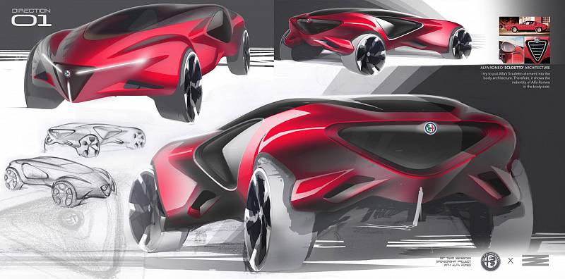 2018 Alfa Romeo Freccia Concept