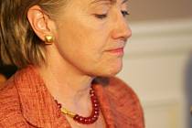 Hillary Clintonová tvrdí, že boj o nominaci na prezidentský úřad stále nevzdává. 