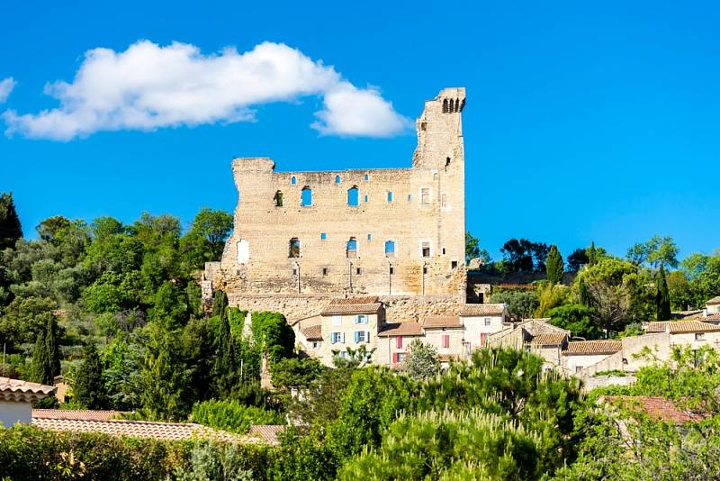 Vinařská oblast Chateauneuf-du-Pape, létajícím talířům vstup zakázán