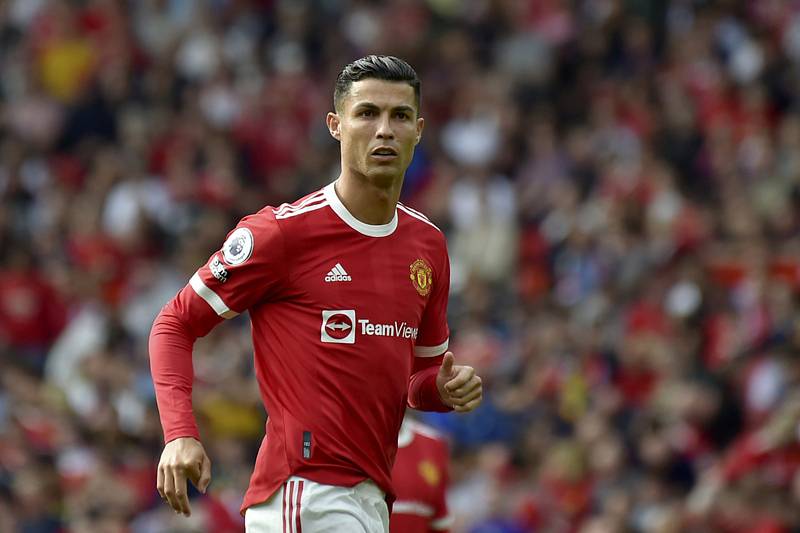 Fotbalista Manchesteru United Cristiano Ronaldo.
