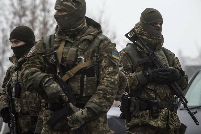Ukrajinští vojáci - ilustrační foto.