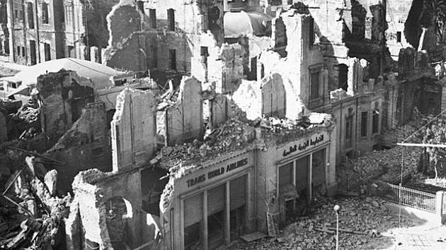 Velkému požáru Káhiry v lednu roku 1952 podlehlo na 750 budov