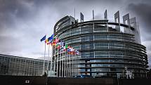 Budova Evropského parlamentu ve Štrasburku