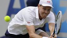 Tomáš Berdych na turnaji v Londýně.