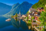 Malebné městečko Hallstatt