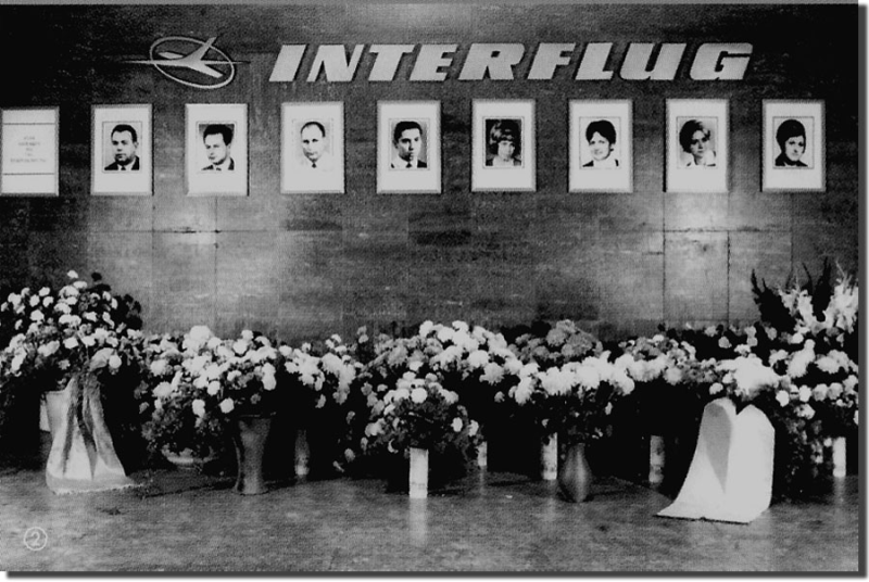 Pohřeb obětí letecké katastrofy v Königs Wusterhausenu