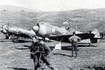 Sovětská stíhačka Lavočkin La-5, na níž létali i českoslovenští piloti