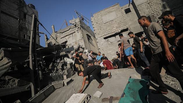 Izrael odpověděl na útoky Hamásu ostřelováním Pásma Gazy. Ilustrační snímek