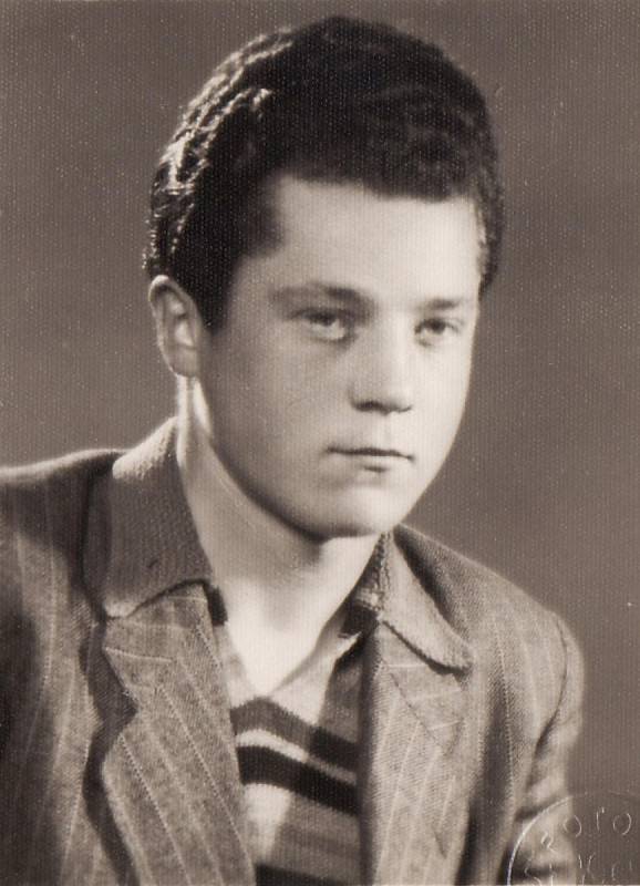 Miroslav Hampl v roce 1950
