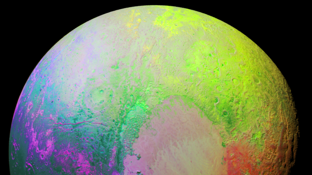 NASA zveřejnila barevný snímek Pluta