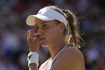 Wimbledonská vítězka Jelena Rybakinová