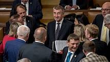 Hlasování o důvěře vlády Andreje Babiše 11. července v Poslanecké sněmovně v Praze.