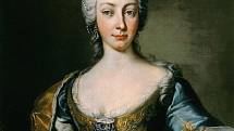 Marie Terezie zhruba mezi lety 1736 a 1740. Tak vypadala, když se v červnu 1741 stala uherskou královnou