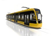 Návrh nové tramvaje pro Plzeň