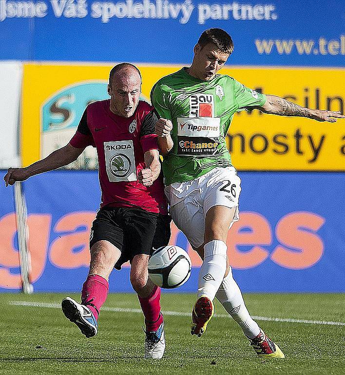 Bez gólu skončil v pondělí poslední zápas úvodního kola fotbalové první ligy v Jablonci. Domácí Baumit v něm remizoval s Mladou Boleslaví 0:0.