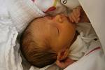 ANNĚ KUČOVÉ a Janu Palašovi z Jablonce se narodil 25. července malý chlapeček. Měřil 45 cm a vážil 2450 g. 