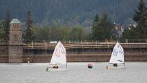 Skiregata 2019 na přehradě Mšeno