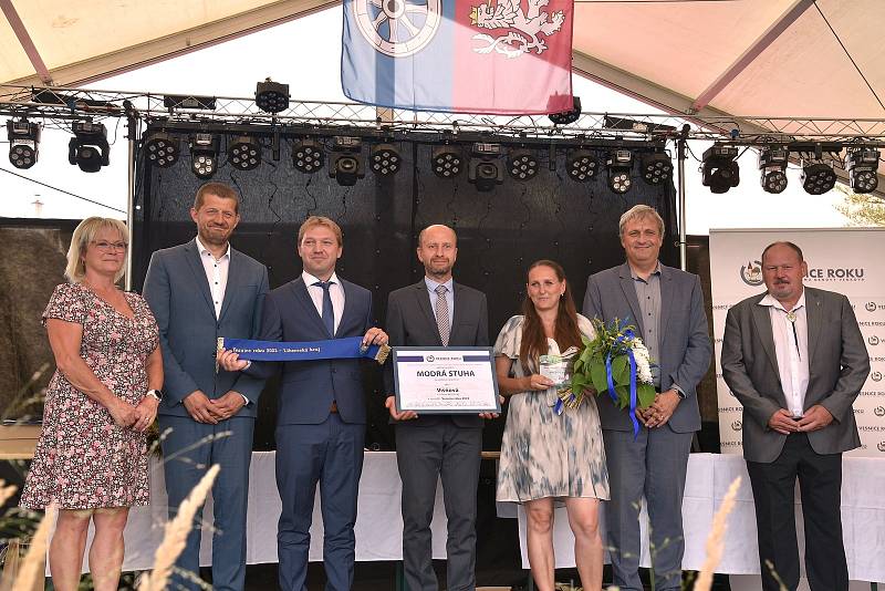 V Poniklé předali tituly Vesnice roku 2022 Libereckého kraje.