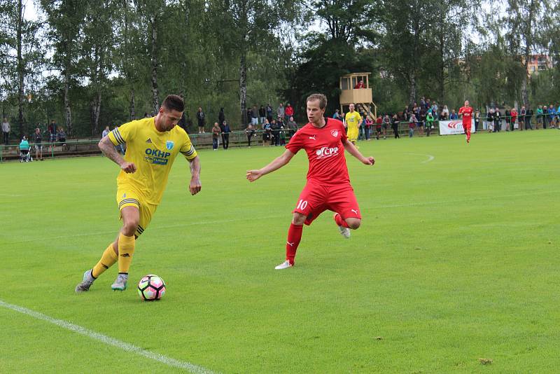 První a zároveň premiérový zápas domácích v divizi. FK Jiskra Mšeno - FK Čechie Výkáň 3:1 (1:0). V červených dresech FK Mšeno. Na zápas se přišlo podívat 150 diváků.